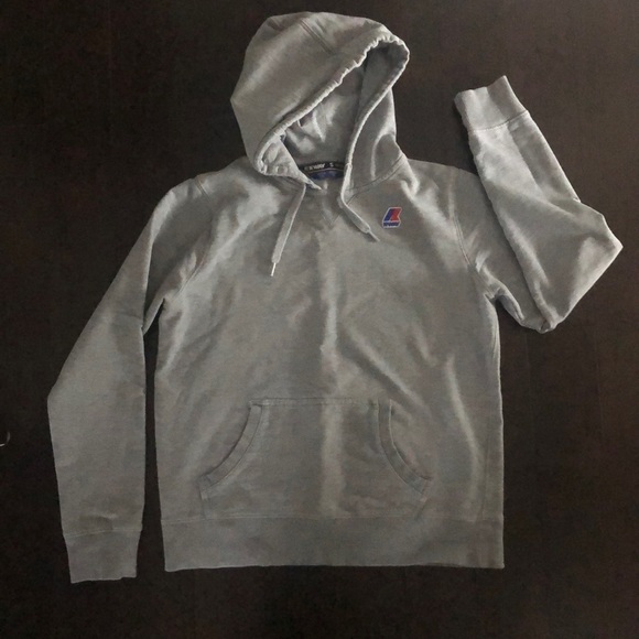 K-Way Sweaters - Small grey Kway Hoodie
